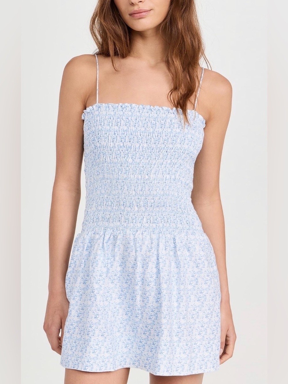 Faithfull Geriba Spaghetti Strap Mini Dress
